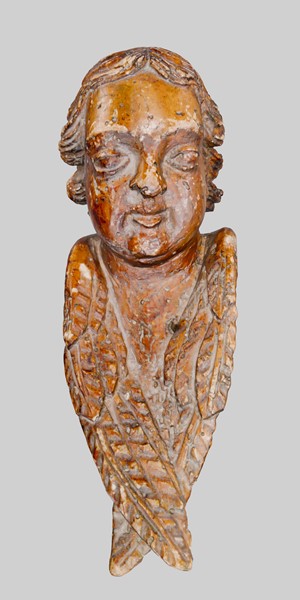 Sculpture - Cherub's head (head of an angel)